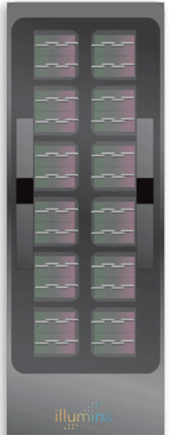 Imagen: El Human610-Quad BeadChip Fotografía cortesía de Illumina).